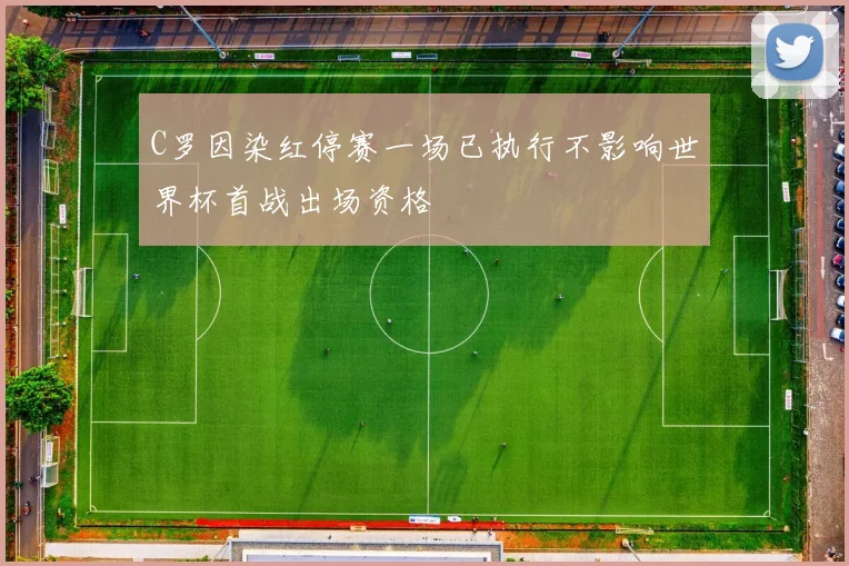 C罗因染红停赛一场已执行不影响世界杯首战出场资格